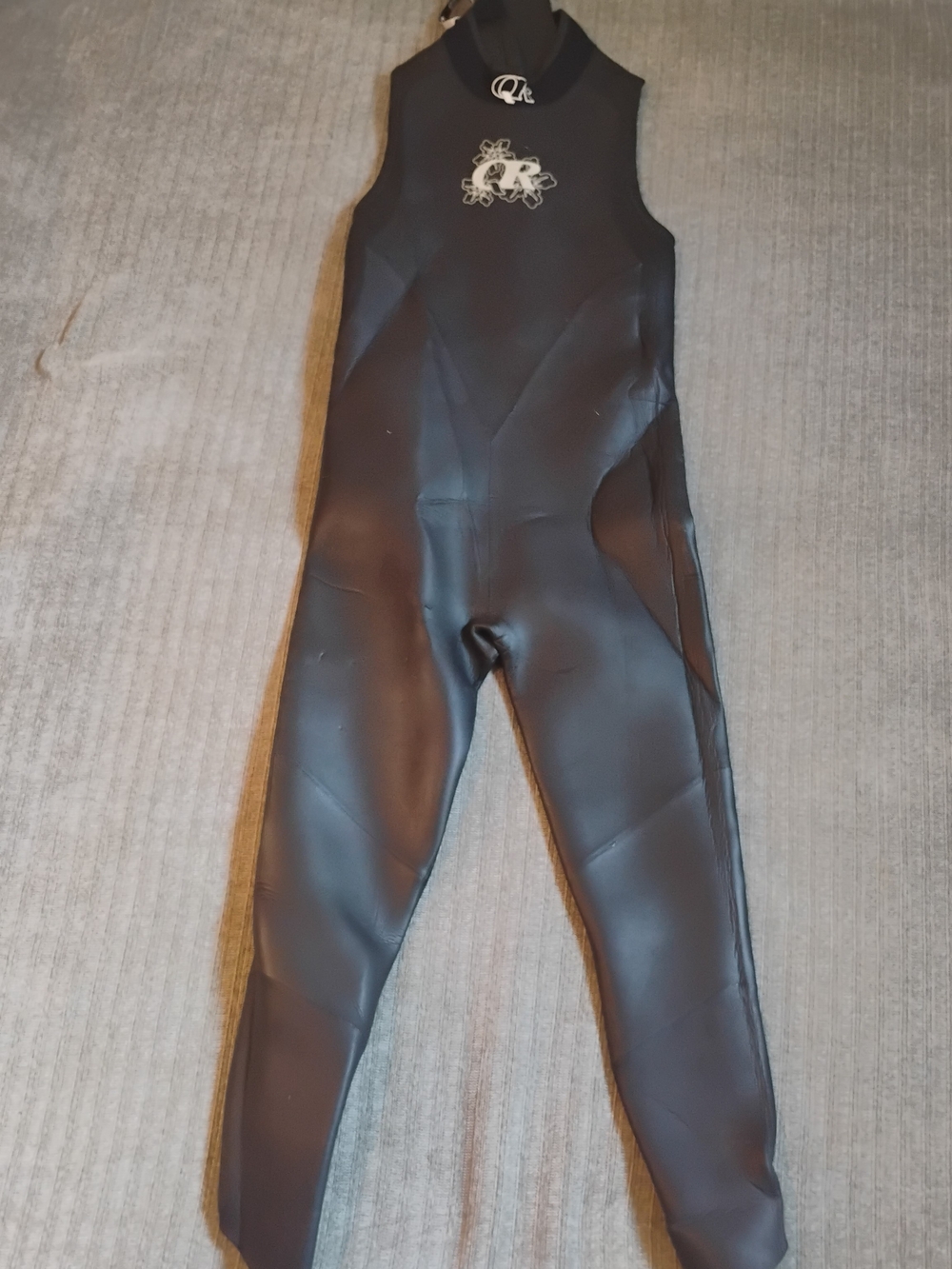 Quintana Roo Sleeveless Triathlon Wetsuit Womens XL Long John Open Water Swim US